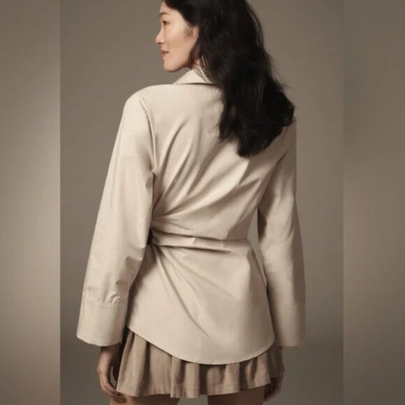 Brand New By Anthropologie Buckle Blouse - Picture 2 of 6